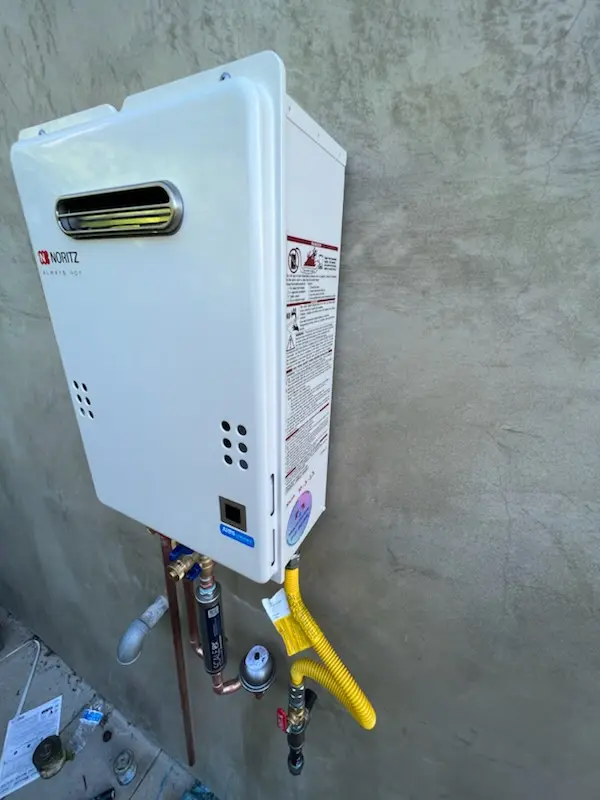 Tankless water heater installation for Ponderosa Forest homes